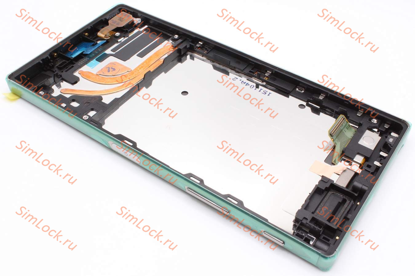 Дисплей Sony Xperia Z5 Premium, E6853, в рамке, хром, оригинал