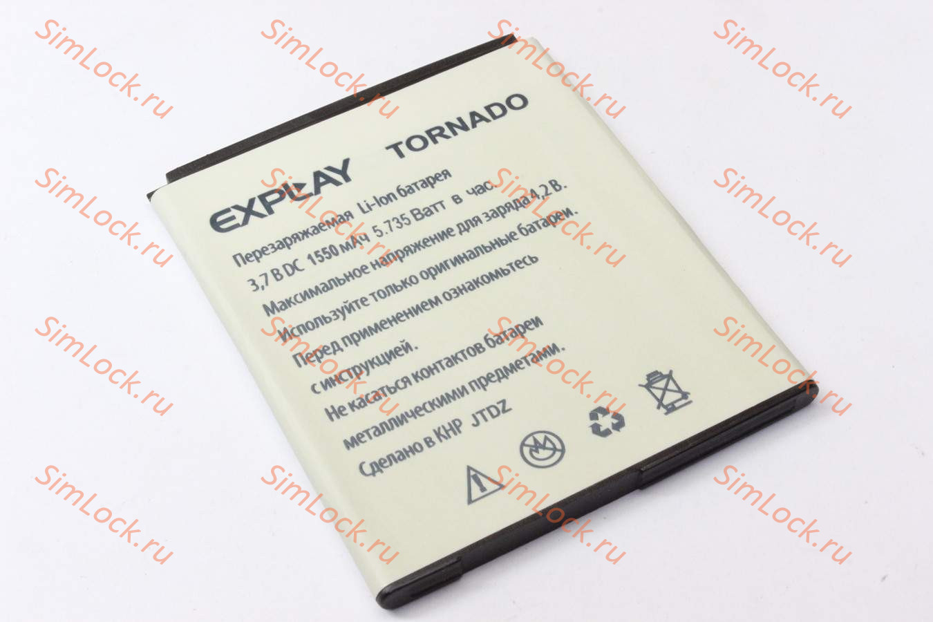 Аккумулятор Explay Tornado, 1550 mah, К-2