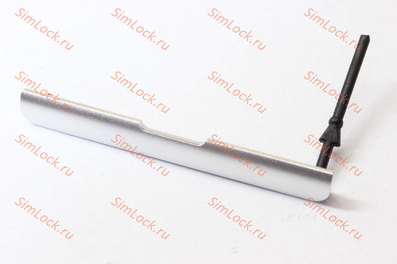 Заглушка SIM/SD карты Sony Xperia XA F3111/F3112/F3113/F3115/F3116, серебро, оригинал