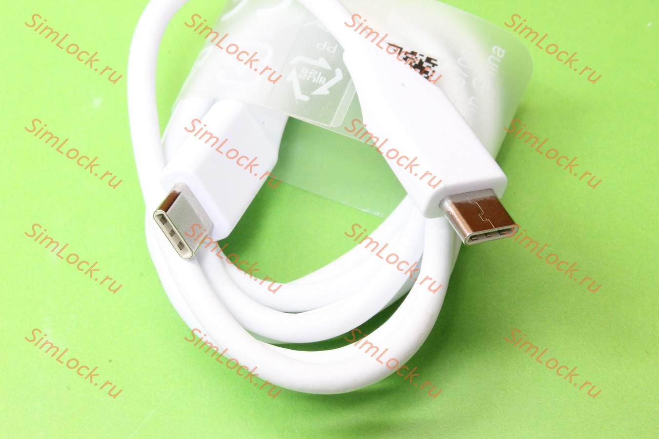 Кабель Type-C - Type-C, LG, 100см, белый, оригинал