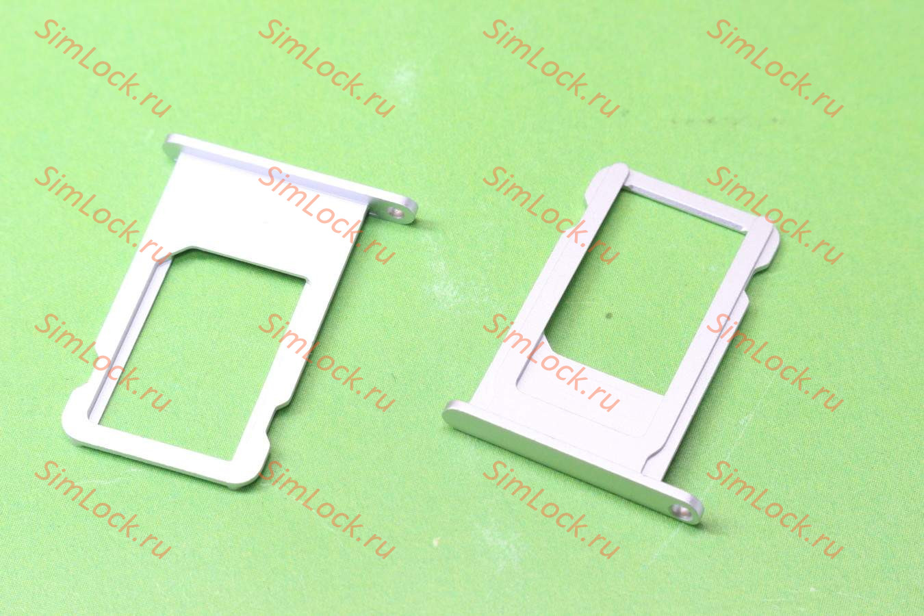 Держатель SIM карты iPhone 6S/6S+, серебро