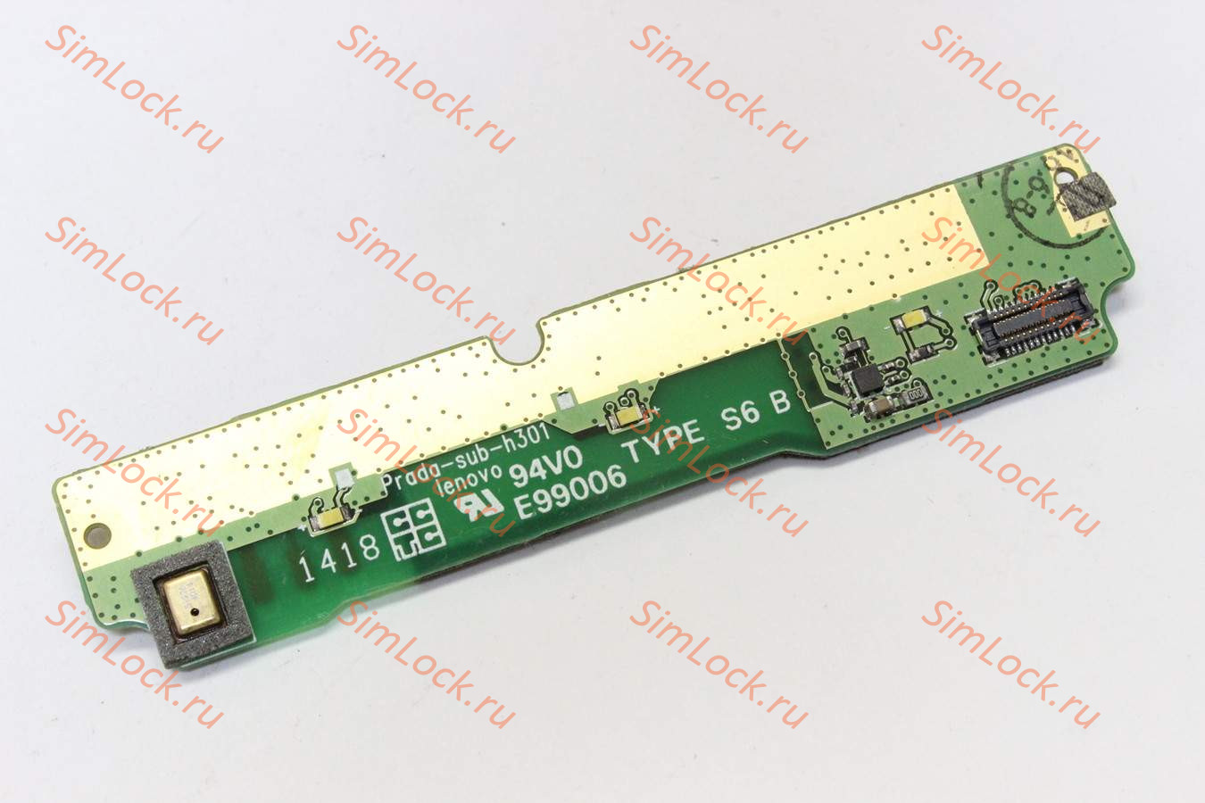 Lenovo P780 -  микрофон и вибро на плате, К-1