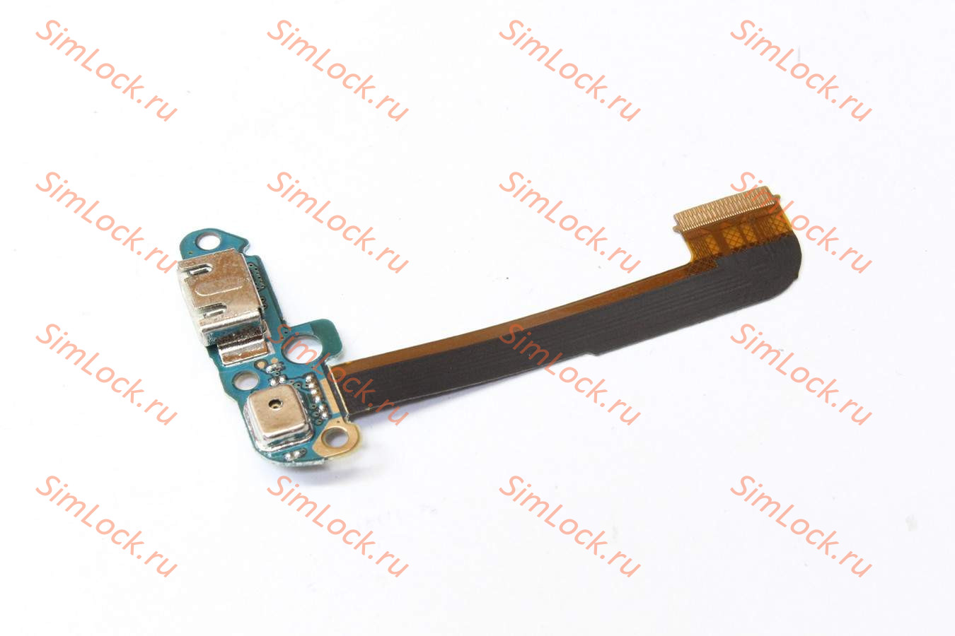 HTC One M7 разъем зарядки на шлейфе с микрофоном, К-2