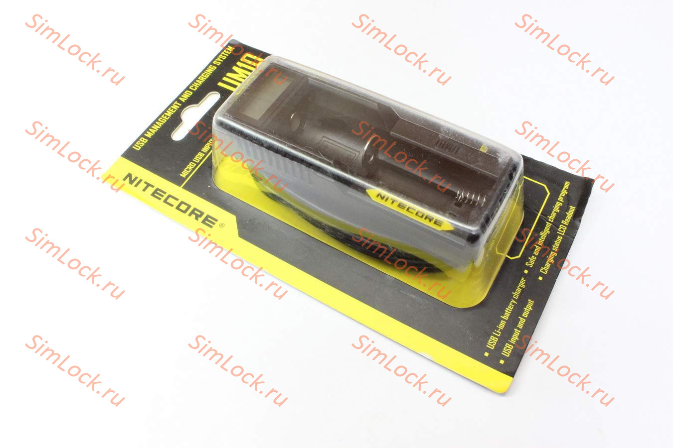 Зарядное устройство универсальное Nitecore UM10, одноканальное