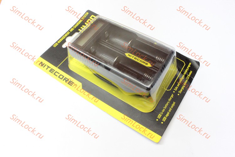 Зарядное устройство универсальное Nitecore UM20, двухканальное