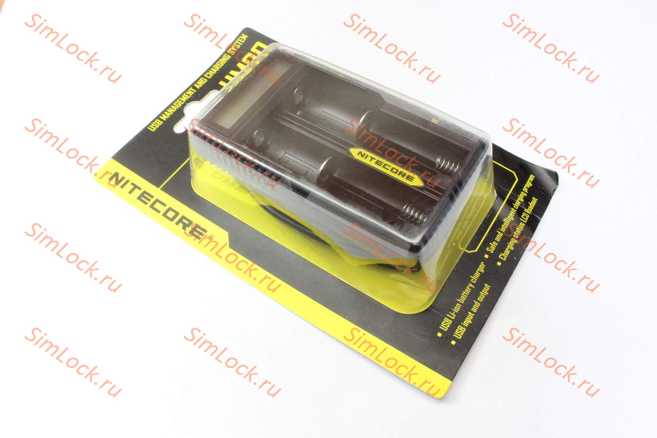 Зарядное устройство универсальное Nitecore UM20, двухканальное