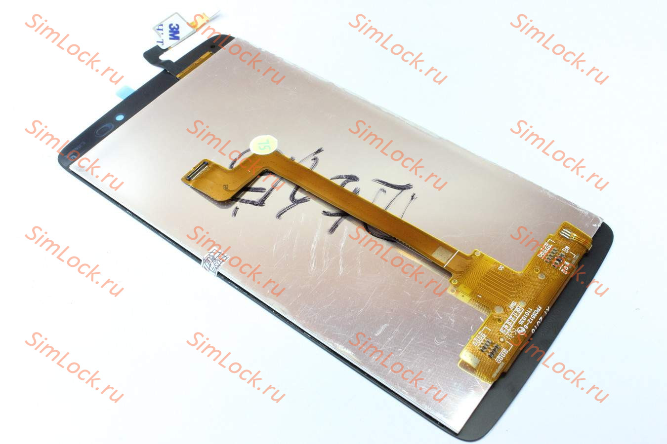 Дисплей Alcatel 6045Y, 6045K, Idol 3, черный, К-2