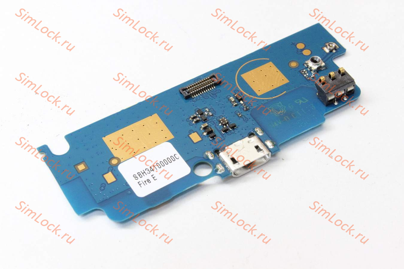 Нижняя плата (шлейф) Alcatel 6015X с разъемом зарядки, оригинал