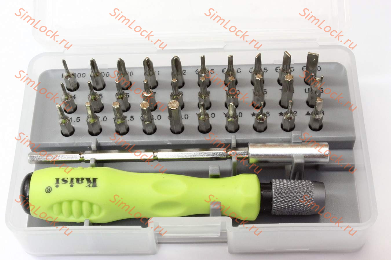 Отвертка Kaisi K-T9030, 30 сменных насадок