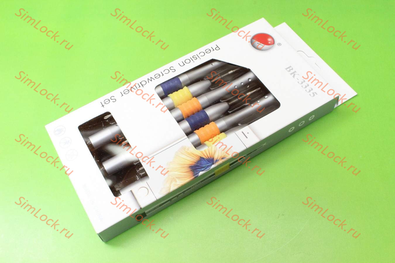 Набор отверток Baku BK-3335, комплект из Т2, Т3, Т4, Т5, Т6, крест 2,0