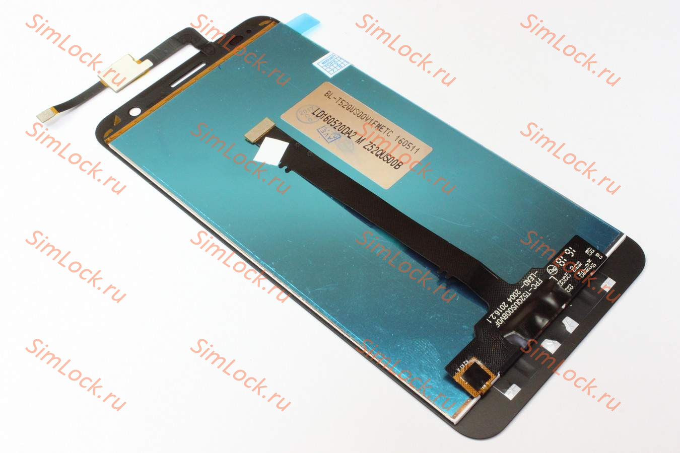 Дисплей ZTE Blade V7, черный, К-2