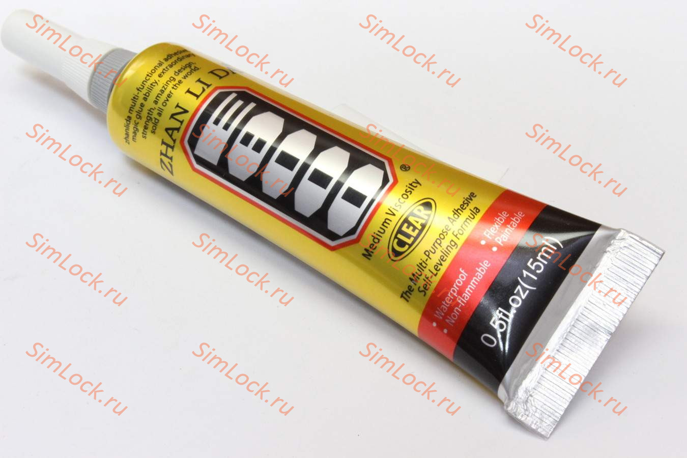 Клей для тачскринов E-8000, оригинал Zhanlida, прозрачный, 15 мл