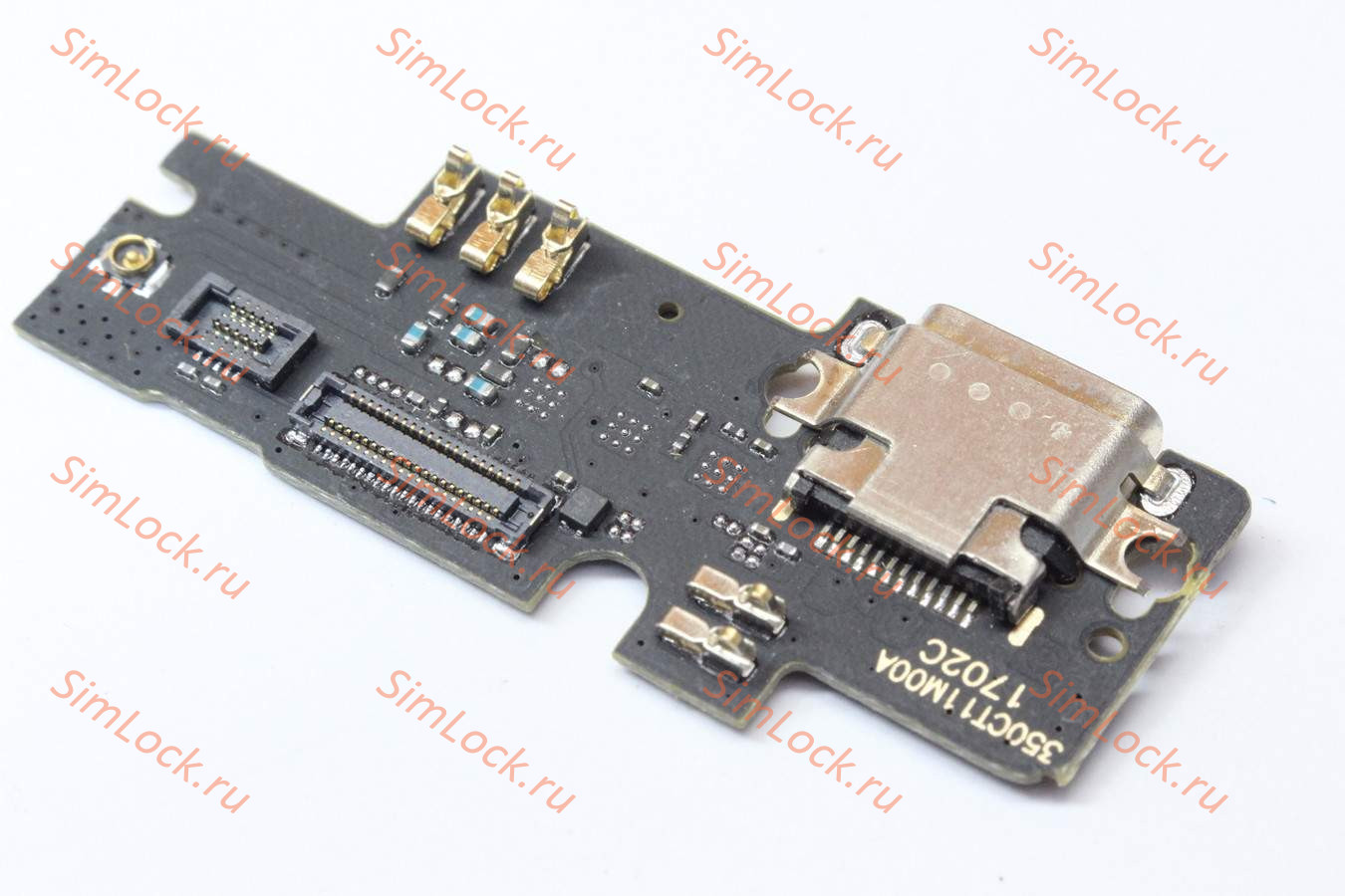 Нижняя плата (шлейф) Xiaomi Mi 4c с разъемом зарядки, микрофоном, К-2