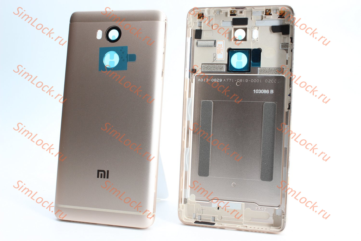 Задняя крышка Xiaomi Redmi 4 Prime, 4 Pro, золото, К-1