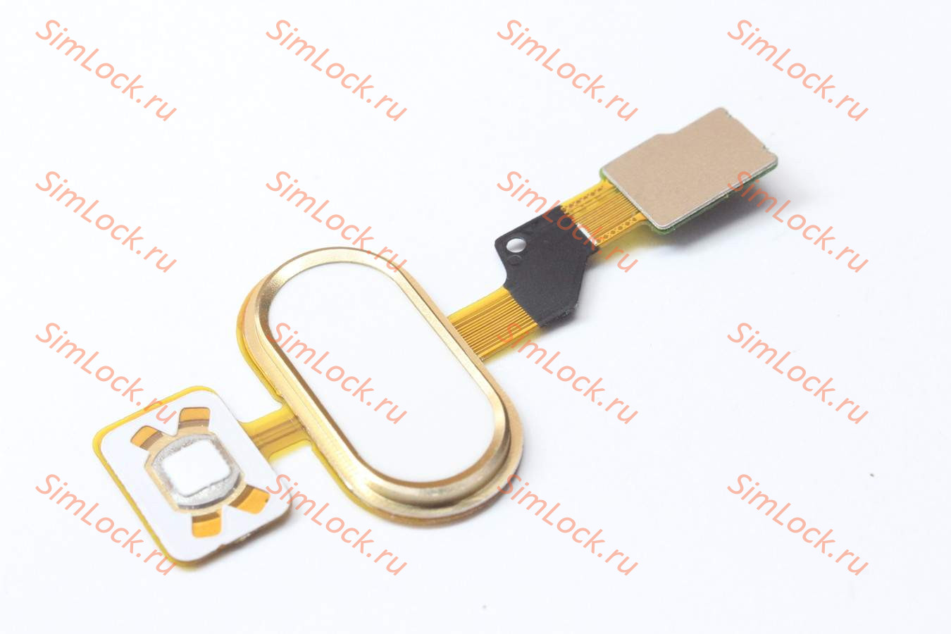 Шлейф Meizu M3s с кнопкой Home, золото, К-1