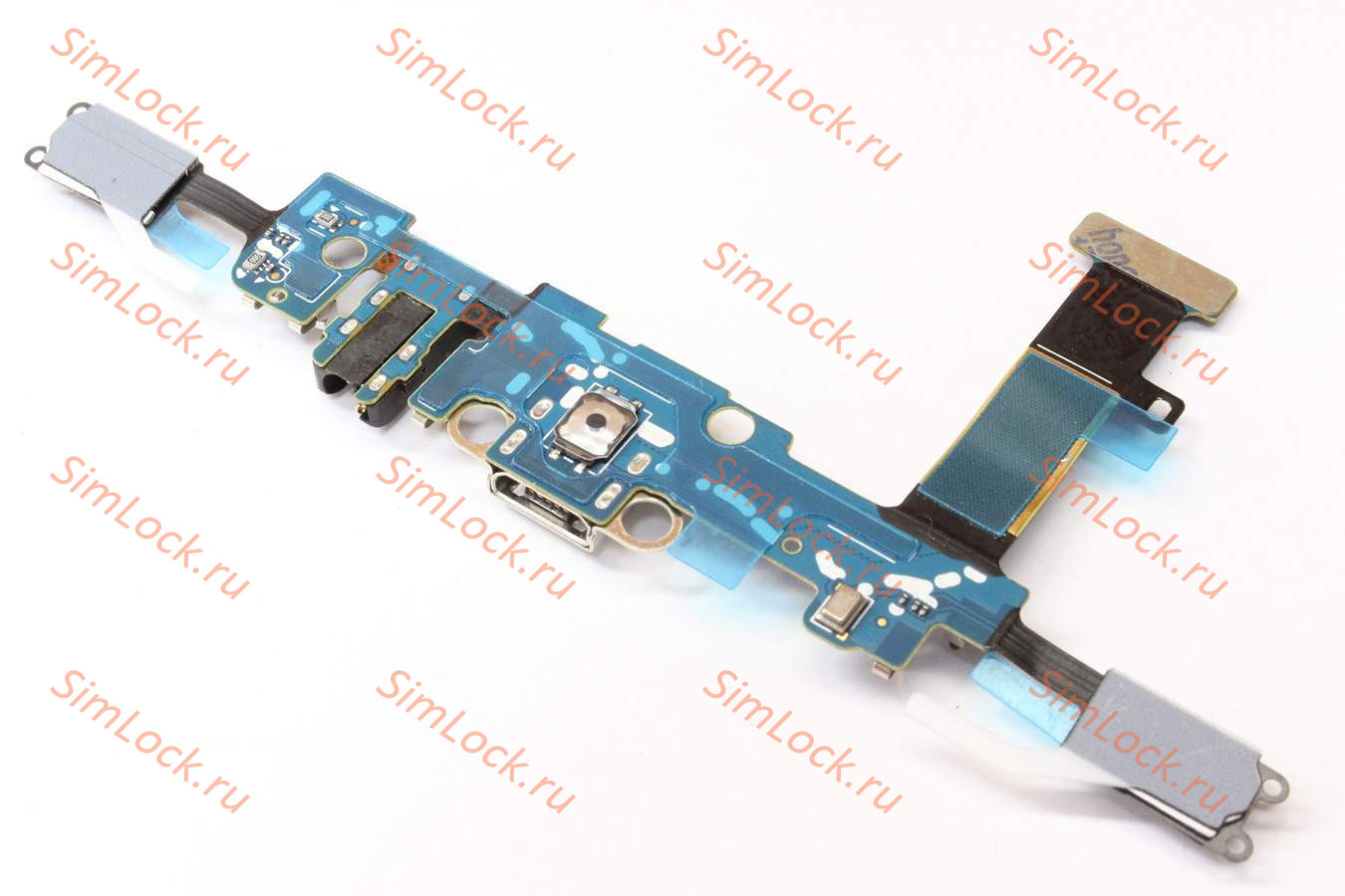 Нижняя плата (шлейф) Samsung A310F Galaxy A3 с разъемом зарядки, К-2