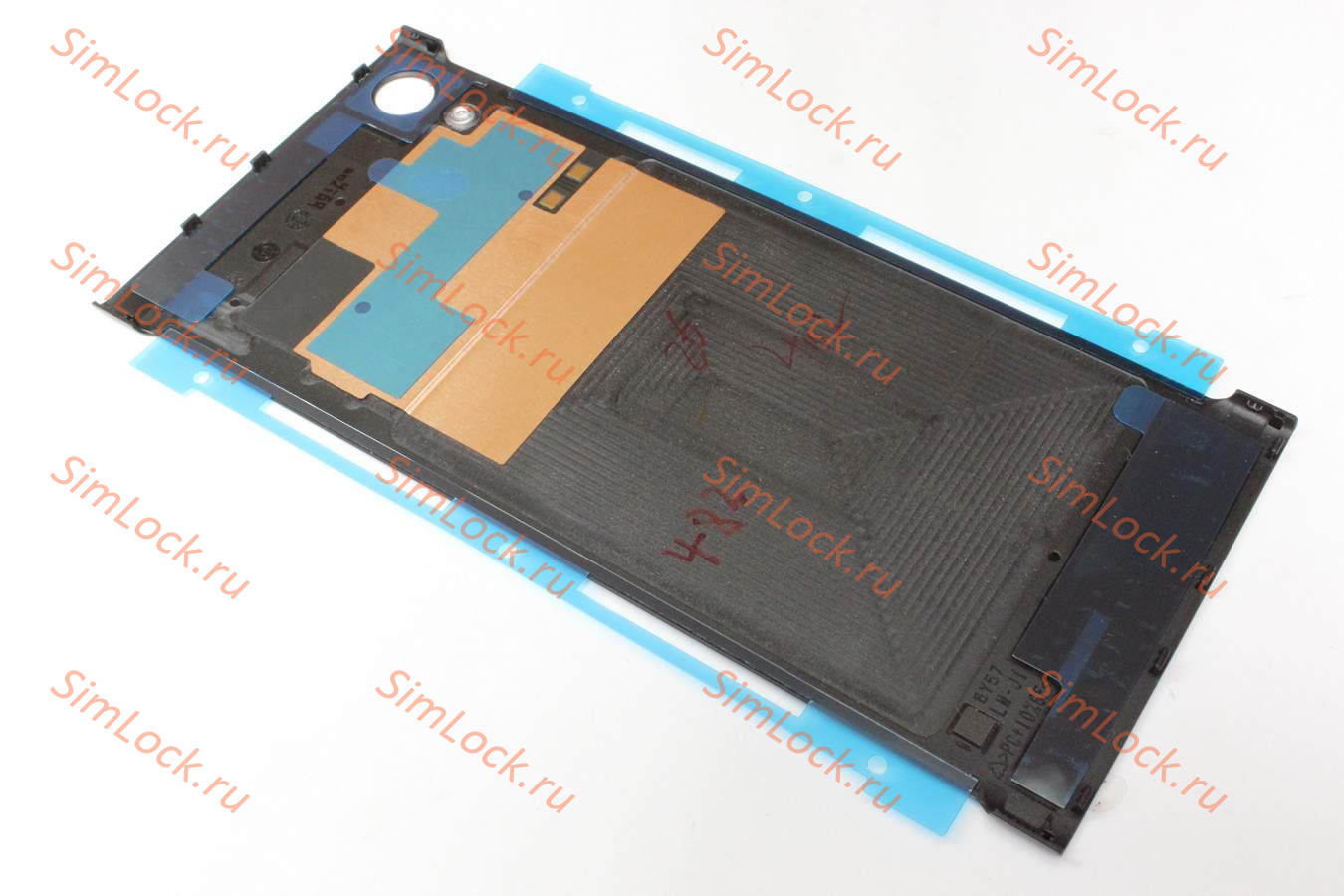 Задняя крышка Sony Xperia XA1 G3112/G3121, черный, оригинал