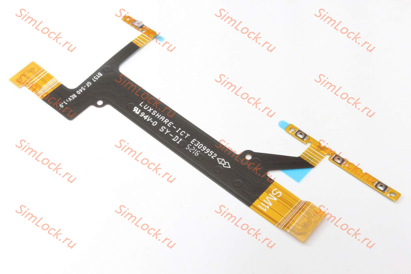Шлейф боковых кнопок Sony Xperia XA1, G3112, G3121, оригинал