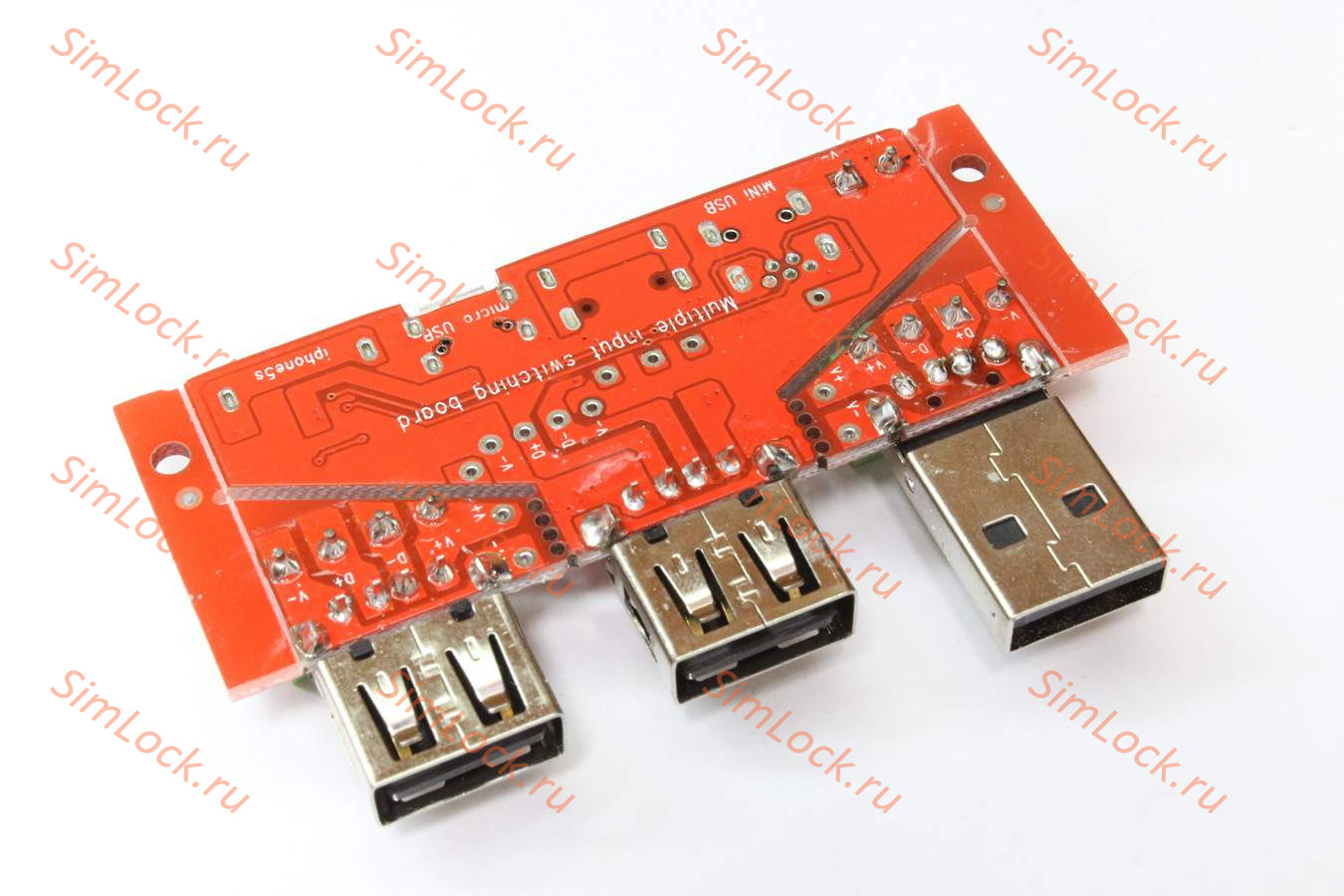 Адаптер-конвертер (тип-1) microUSB, miniUSB, USB-A, Lightning, Type-C