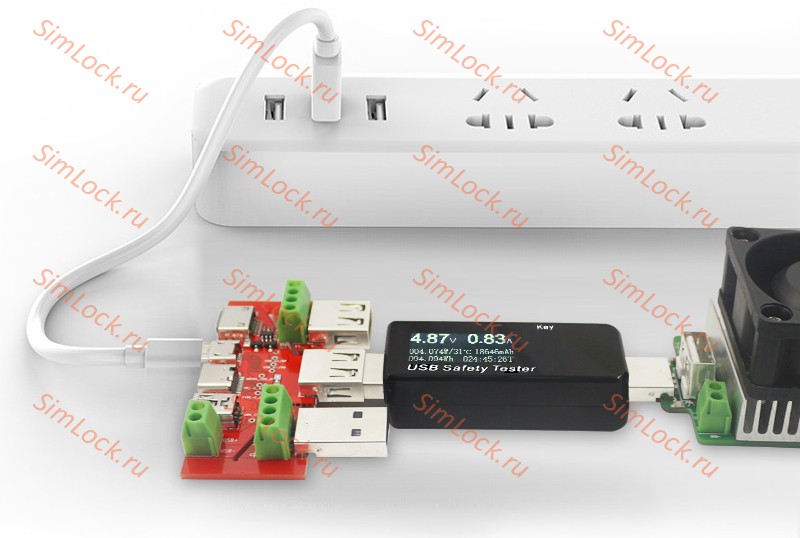 Адаптер-конвертер (тип-1) microUSB, miniUSB, USB-A, Lightning, Type-C