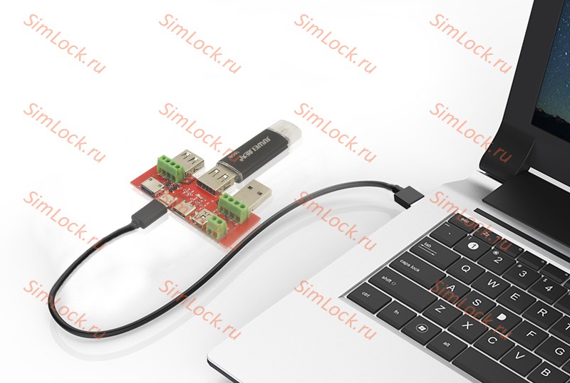 Адаптер-конвертер (тип-1) microUSB, miniUSB, USB-A, Lightning, Type-C