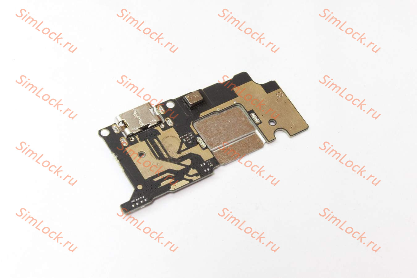 Нижняя плата (шлейф) Xiaomi Mi 5с, на плате, с микрофоном, К-2