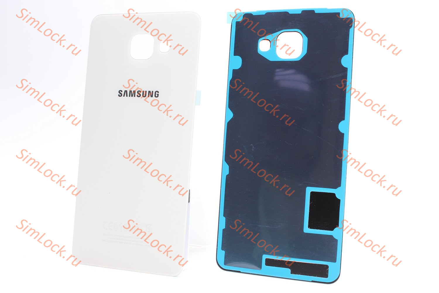 Задняя крышка Samsung A710 Galaxy A7 (2016), белый, К-2