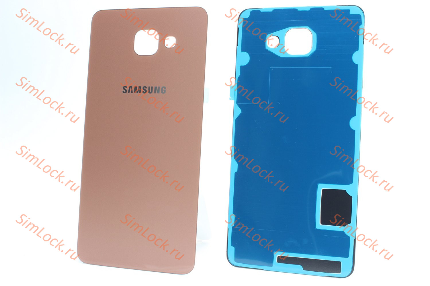 Задняя крышка Samsung A710 Galaxy A7 (2016), розовый, К-2