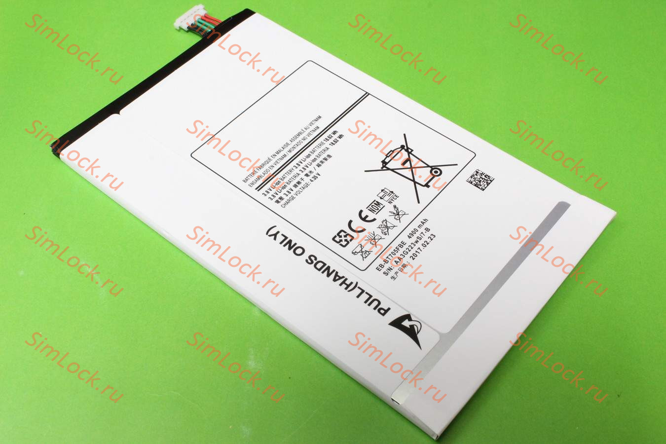 Аккумулятор Samsung SM-T700 GALAXY Tab S 8.4 Wi-Fi , SM-T705 GALAXY Tab S 8,4 LTE, К-2