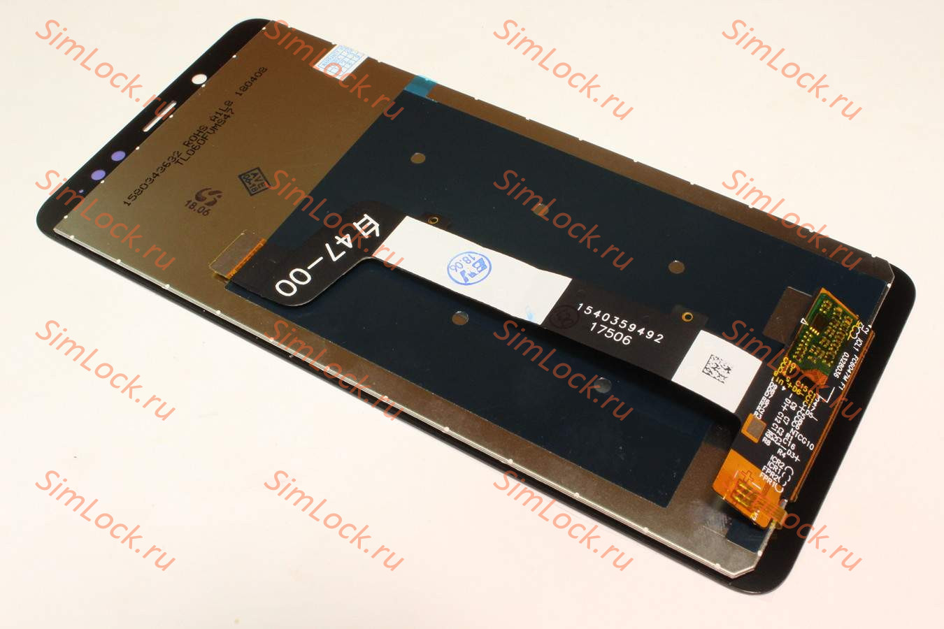 Дисплей Xiaomi Redmi Note 5, Note 5 Pro, черный, К-1