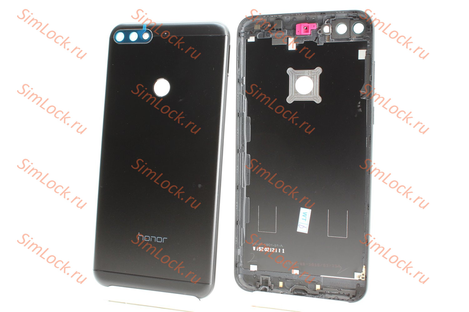 Задняя крышка Honor 7C Pro, черный, К-2