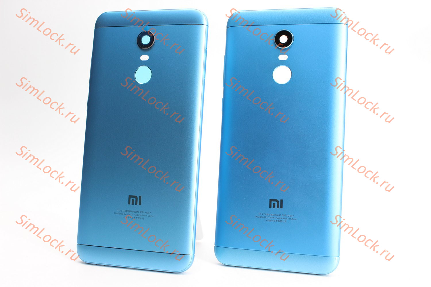 Задняя крышка Xiaomi Redmi 5 Plus (MEG7), голубой, К-1