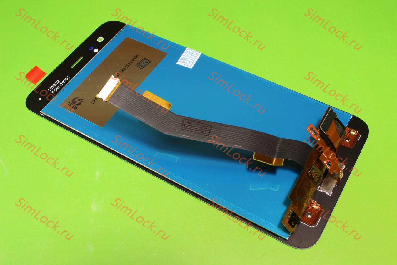 Дисплей Xiaomi Mi 6 и сканером отпечатка, белый, К-2