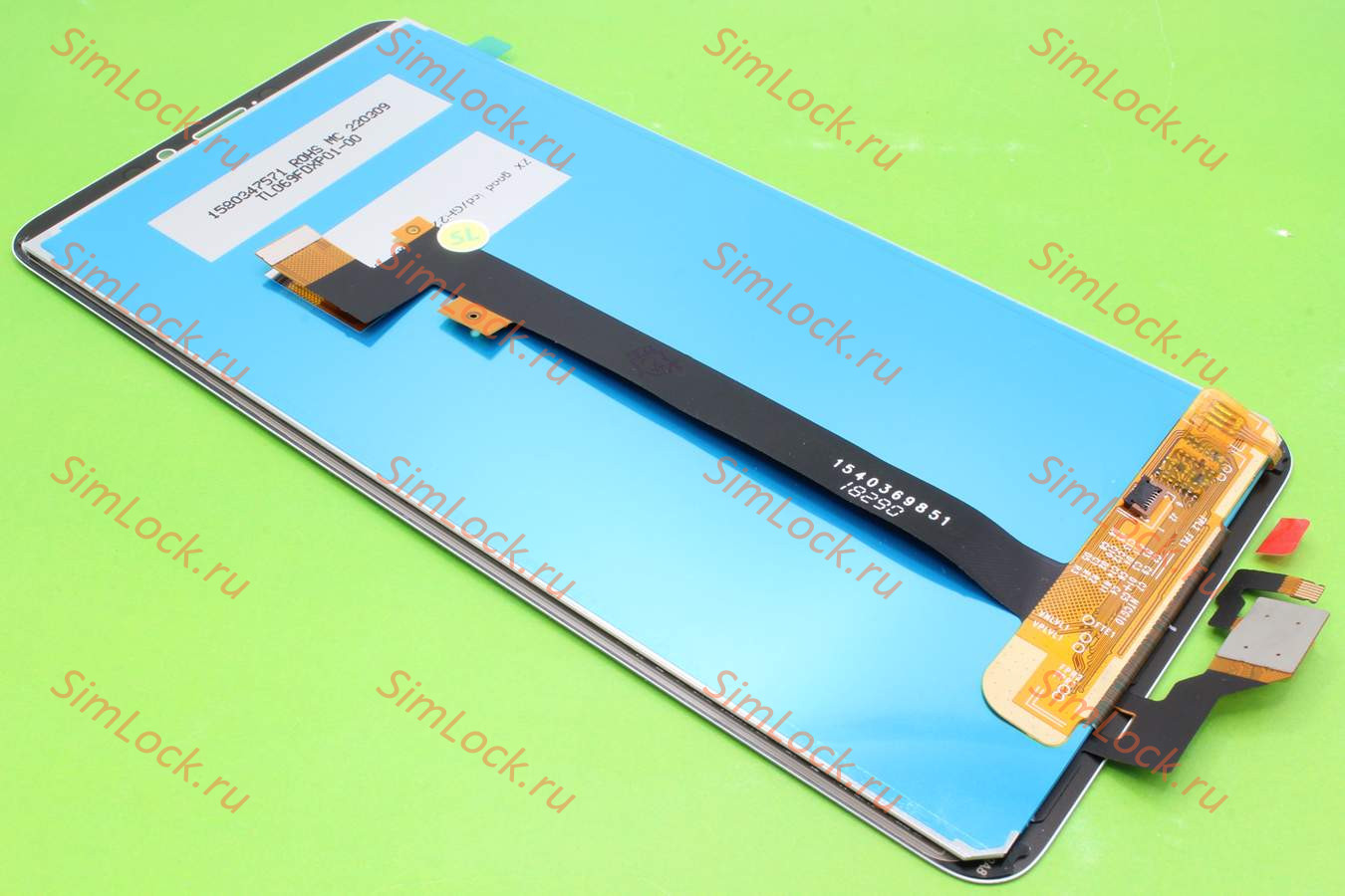 Дисплей Xiaomi Mi Max 3, белый, матрица оригинал, К-1