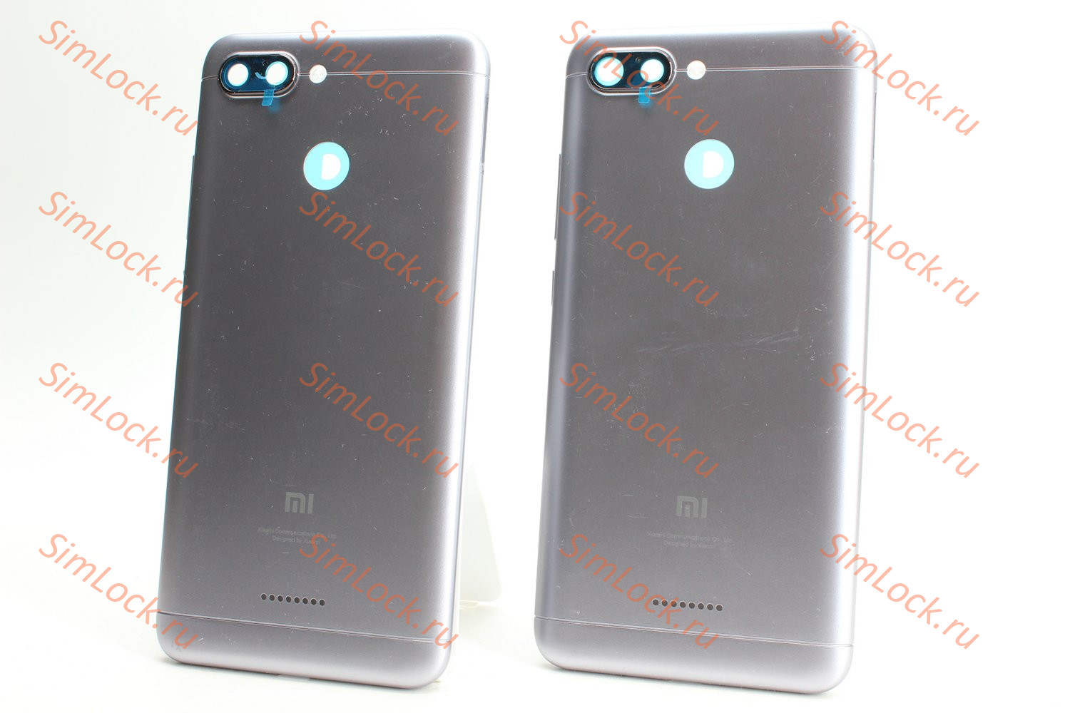 Задняя крышка Xiaomi Redmi 6, серый, К-1