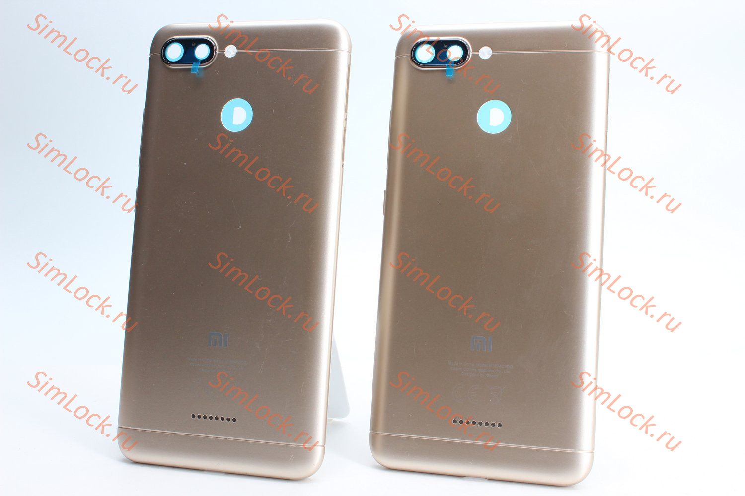 Задняя крышка Xiaomi Redmi 6, золотой, К-1