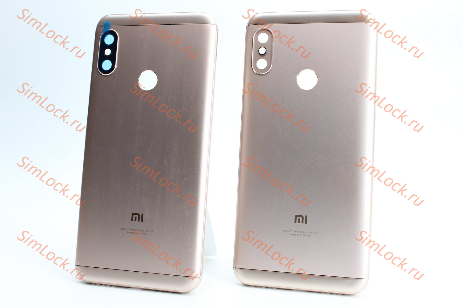 Задняя крышка Xiaomi Redmi 6 Pro, золотой, К-1