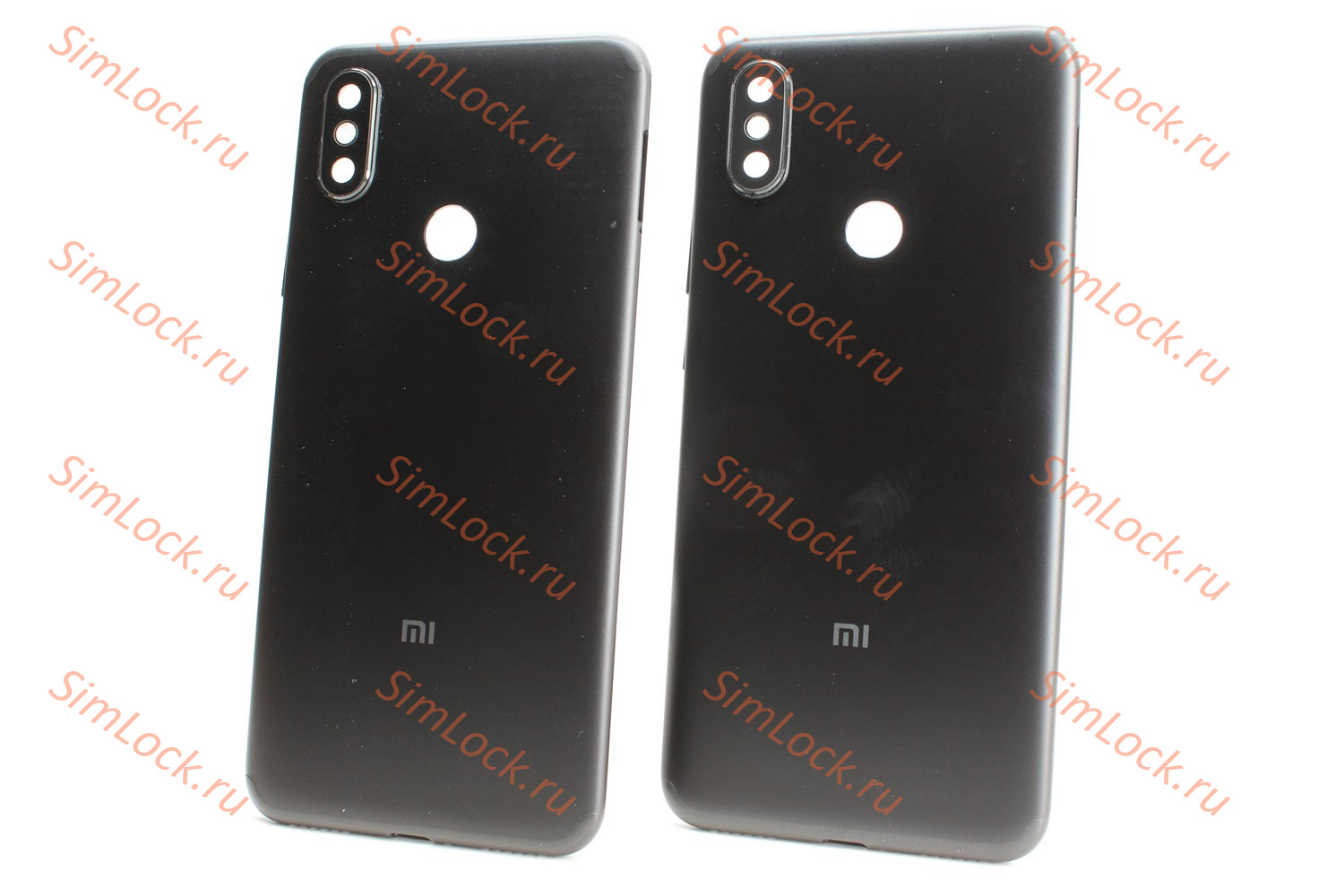 Задняя крышка Xiaomi Mi 6x, Mi A2, черный, К-1