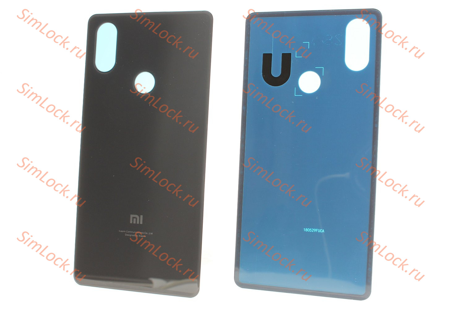 Задняя крышка Xiaomi Mi 8 SE, черный, К-1