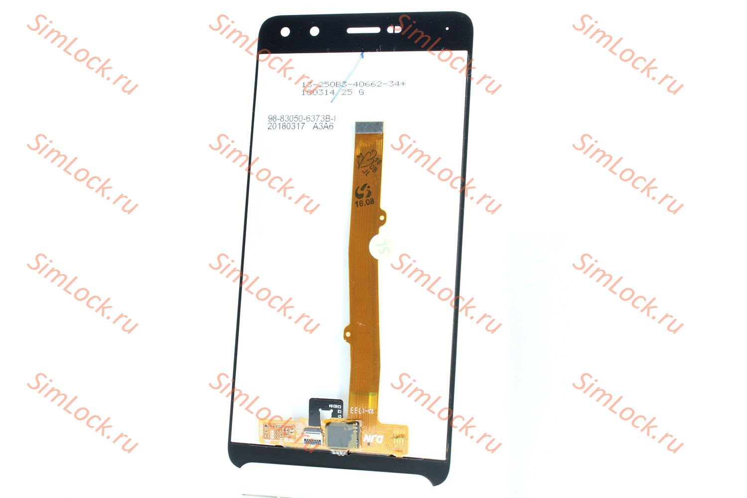 Дисплей Huawei Y6 2017 (MYA-L41), черный, К-2