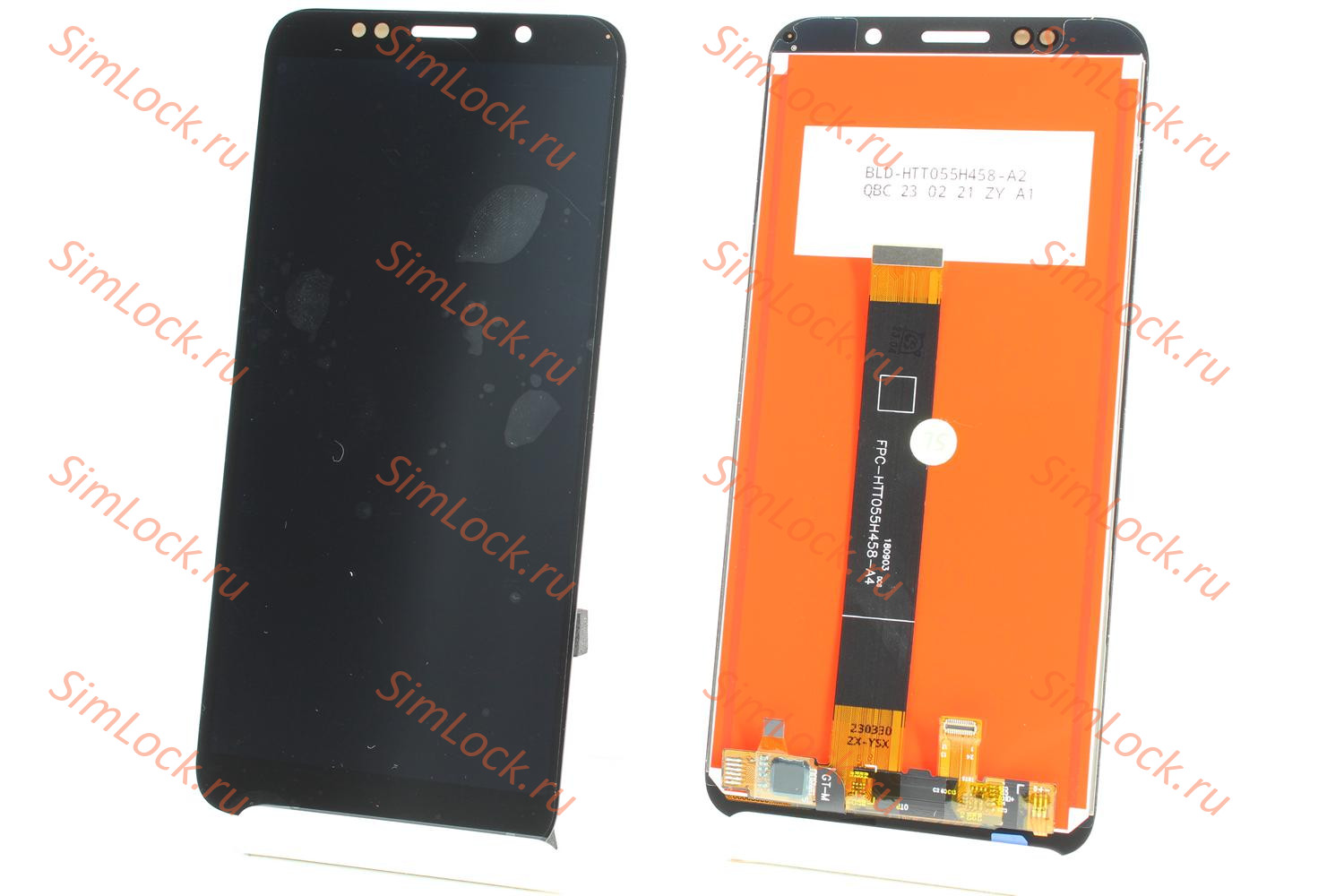 Дисплей Huawei Y5 Prime 2018 (DRA-LX2), Y5 Lite 2018 (DRA-LX5), Honor 7A (DUA-L22), 7S, черный, К-2