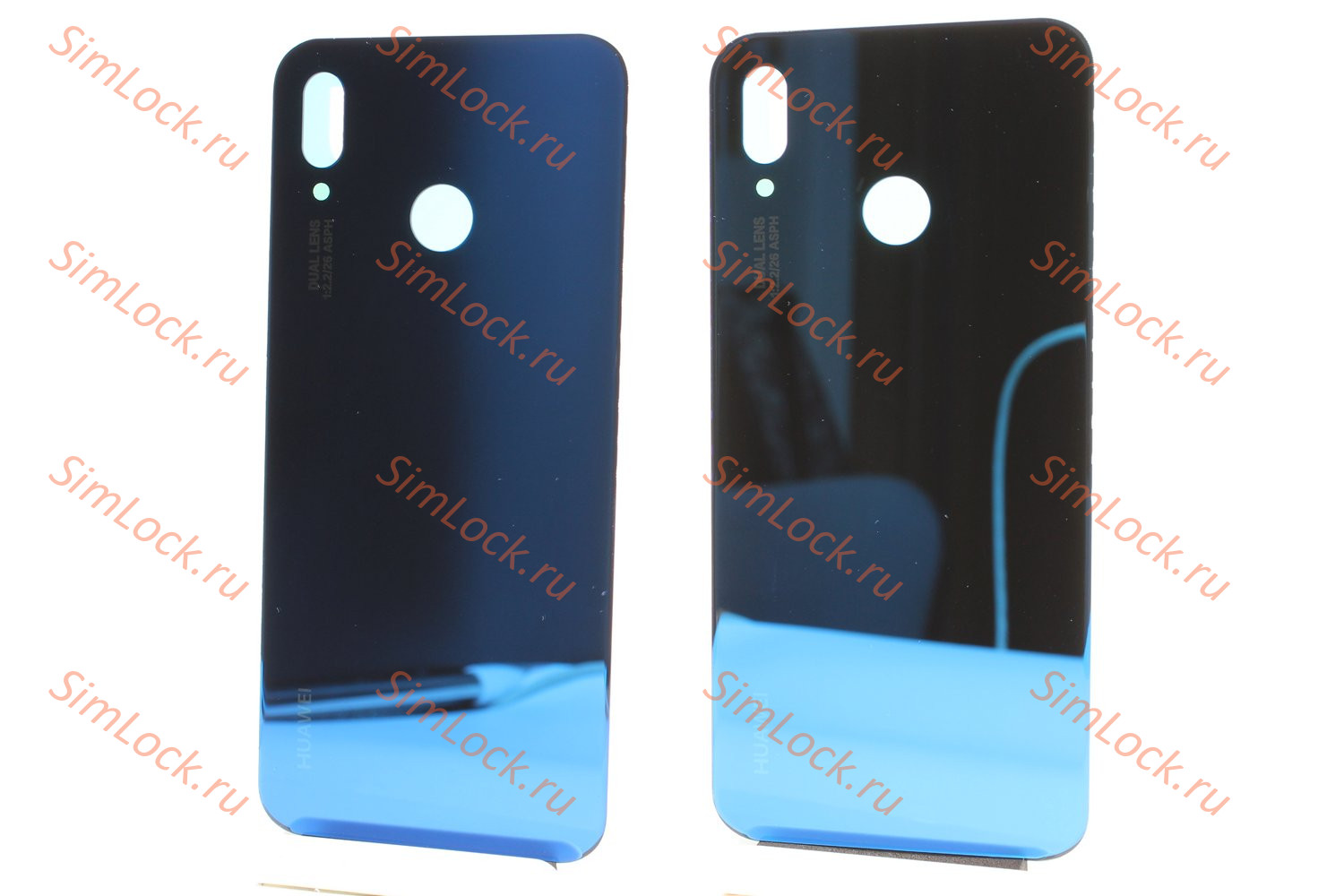 Задняя крышка Huawei P20 Lite (ANE-LX1), Nova 3e, синий, К-2