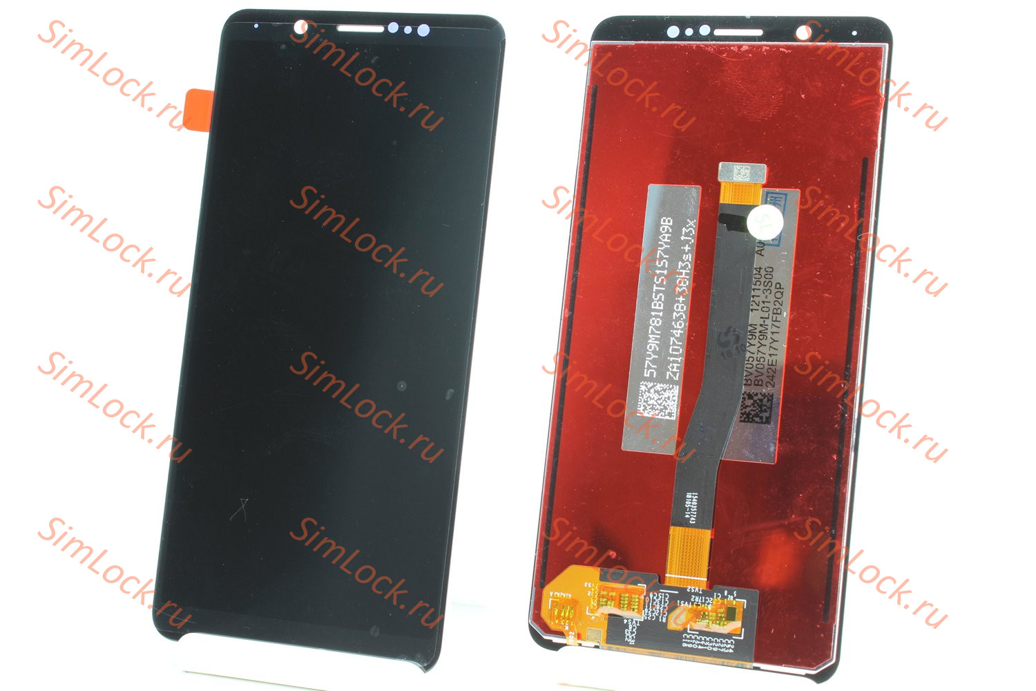 Дисплей Vivo V7, черный, К-2