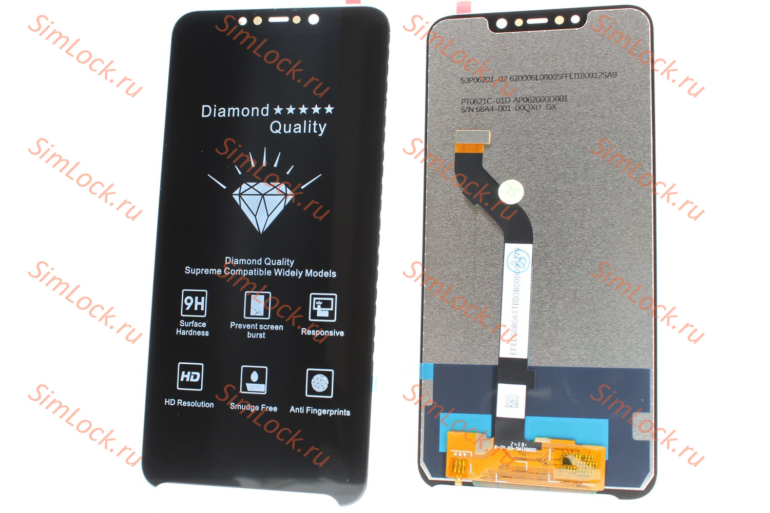 Дисплей Xiaomi Pocophone F1, черный, К-1