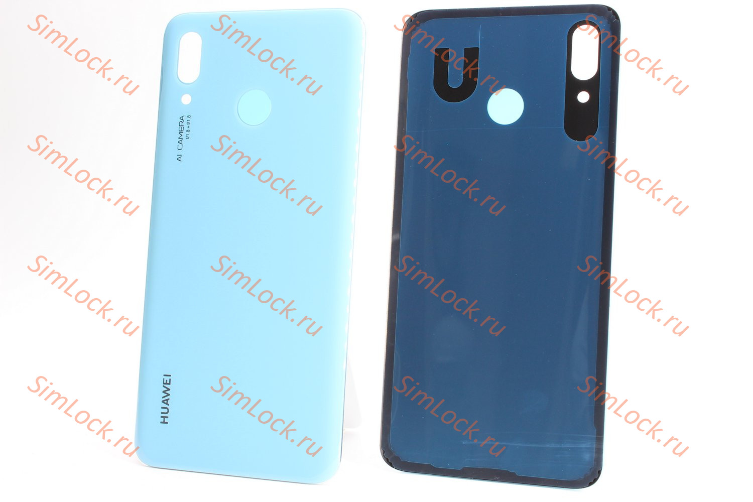 Задняя крышка Huawei Nova 3 (PAR-LX1), голубой, К-2