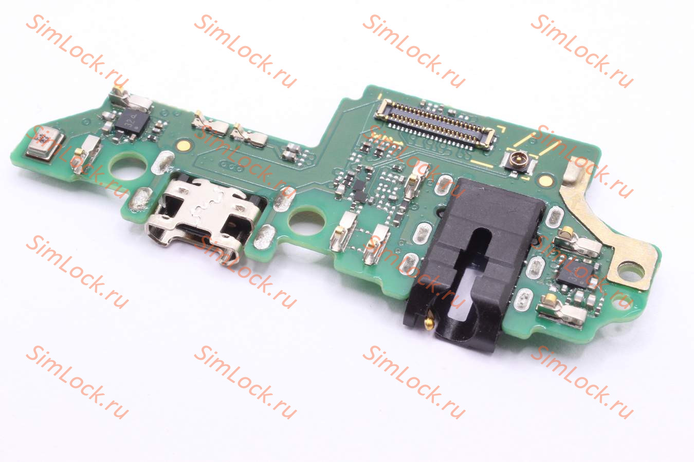 Нижняя плата (шлейф) Honor 7X (BND-L21) с разъемом зарядки, К-1