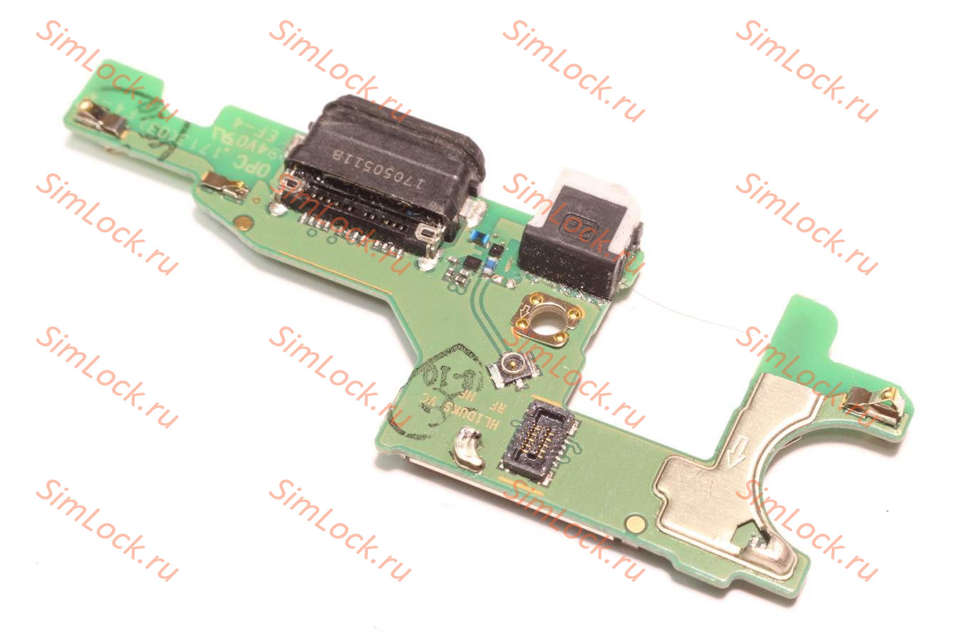 Нижняя плата (шлейф) Honor 8 Pro с разъемом зарядки, К-1