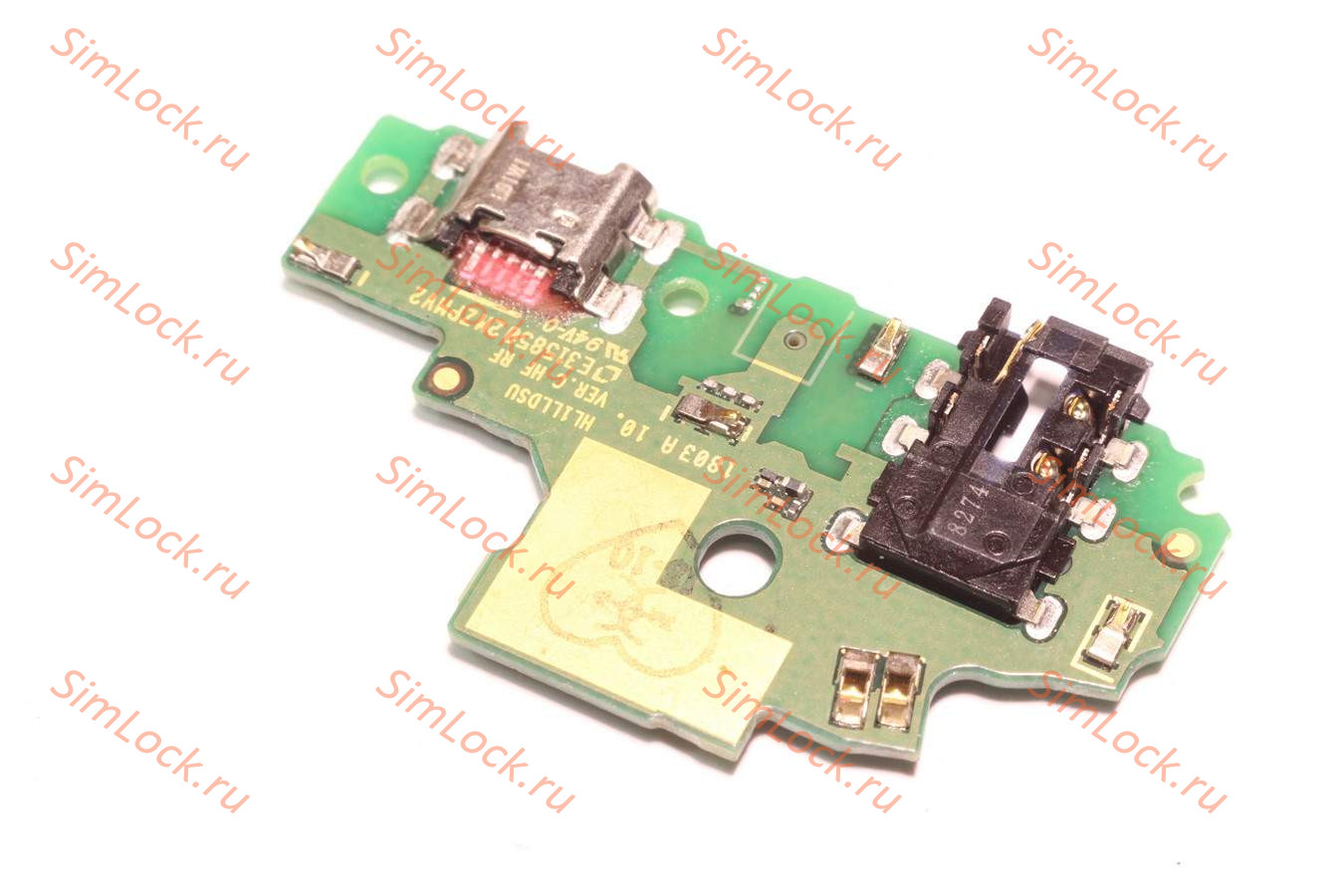 Нижняя плата (шлейф) Honor 9 Lite (LLD-L21, LLD-L31) с разъемом зарядки, К-1