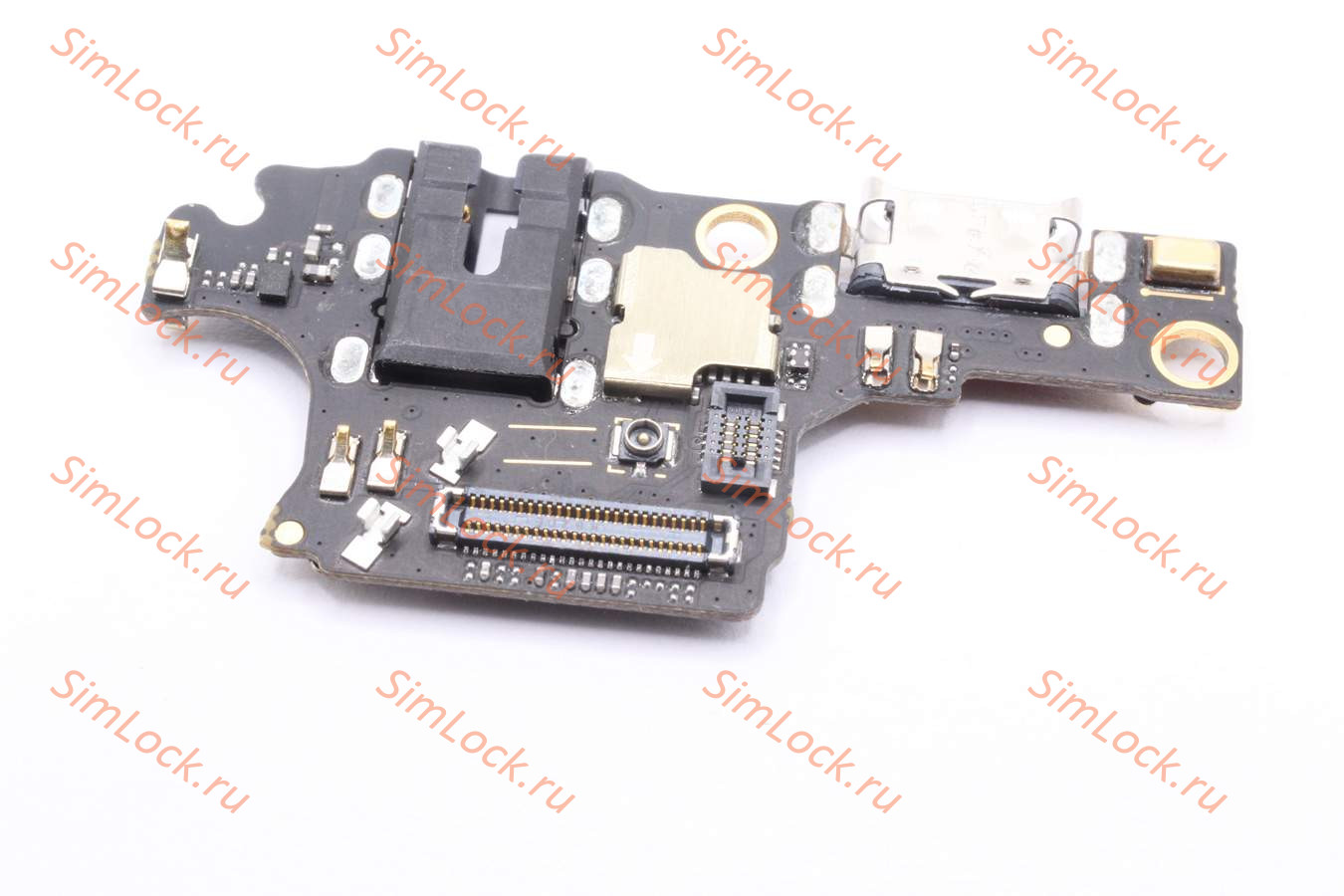 Нижняя плата (шлейф) Honor 10 (COL-L29) с разъемом зарядки, К-2
