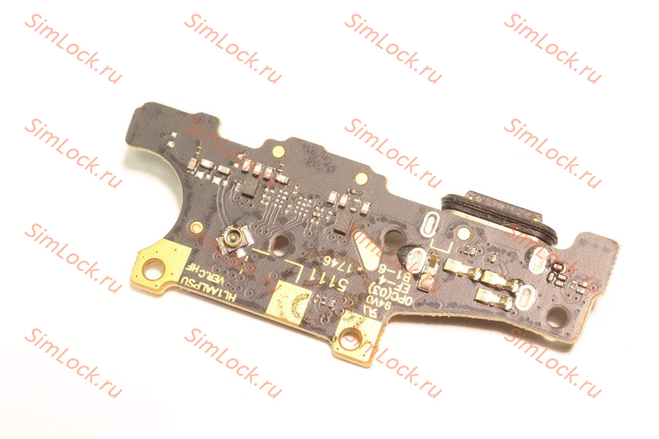 Нижняя плата (шлейф) Huawei Mate 10 (ALP-L09, ALP-L29) с разъемом зарядки, К-1